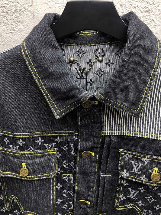 letter 1 color fashion coat 091806