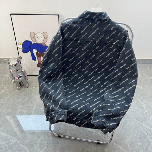 letter 1 color fashion coat 091808