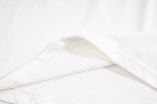 Color-blocking pure cotton