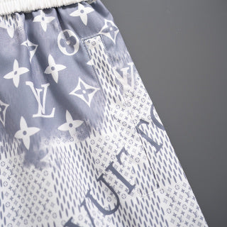 Beach pants summer quick drying shorts thin loose and casual large shorts 34