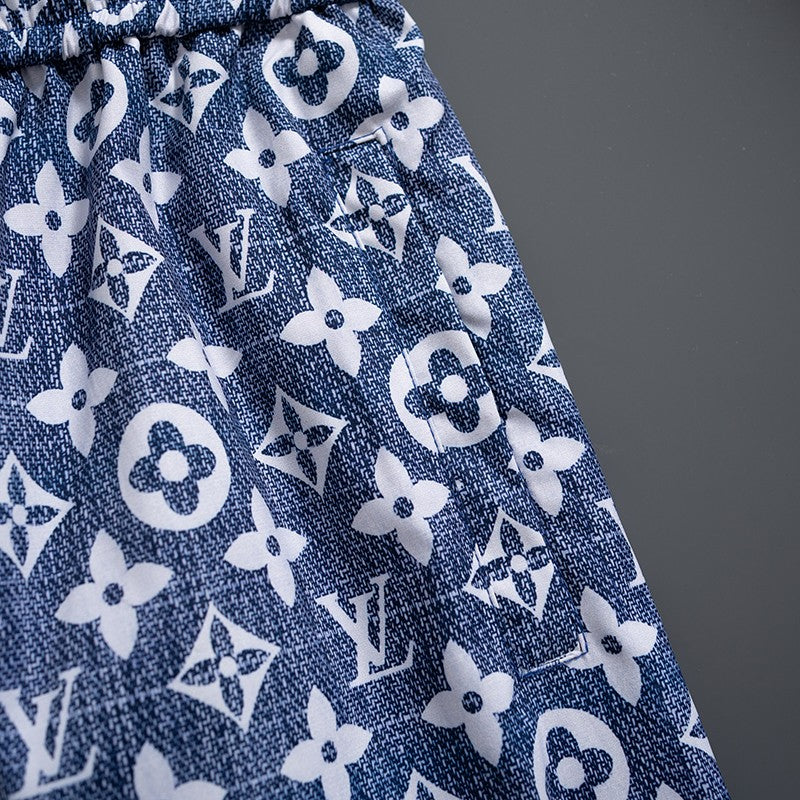 Beach pants summer quick drying shorts thin loose and casual large shorts 17