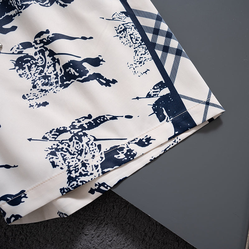 Beach pants summer quick drying shorts thin loose and casual large shorts 32