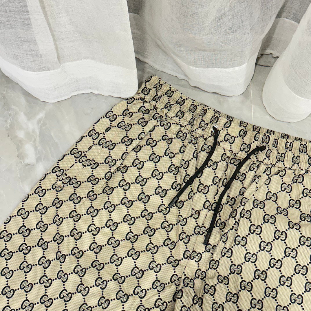 Beach pants summer quick drying shorts thin loose and casual large shorts 50