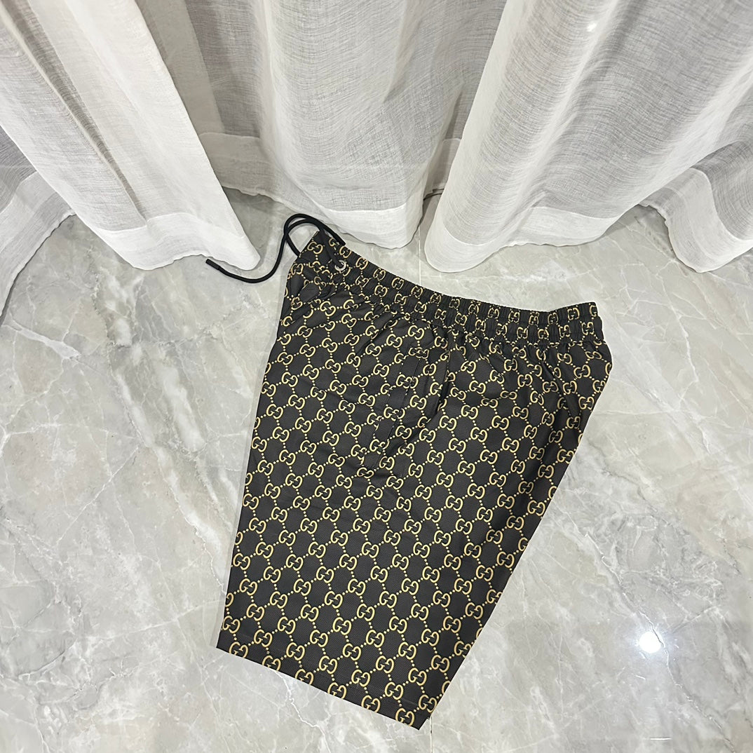 Beach pants summer quick drying shorts thin loose and casual large shorts 03