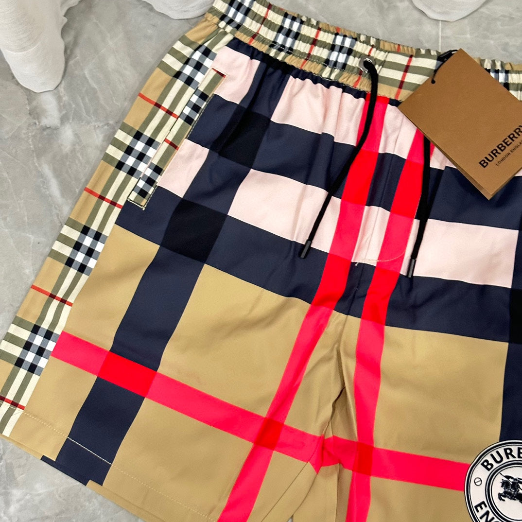 Beach pants summer quick drying shorts thin loose and casual large shorts 07