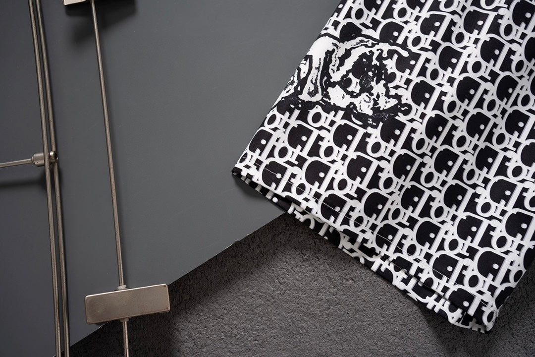 Beach pants summer quick drying shorts thin loose and casual large shorts 08