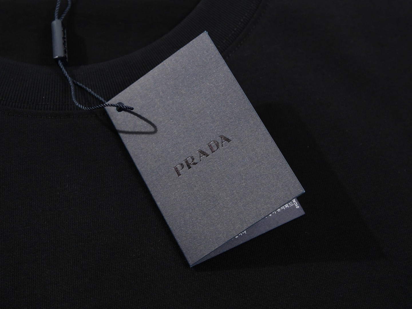 ZIP POCKET COTTON T-SHIRT