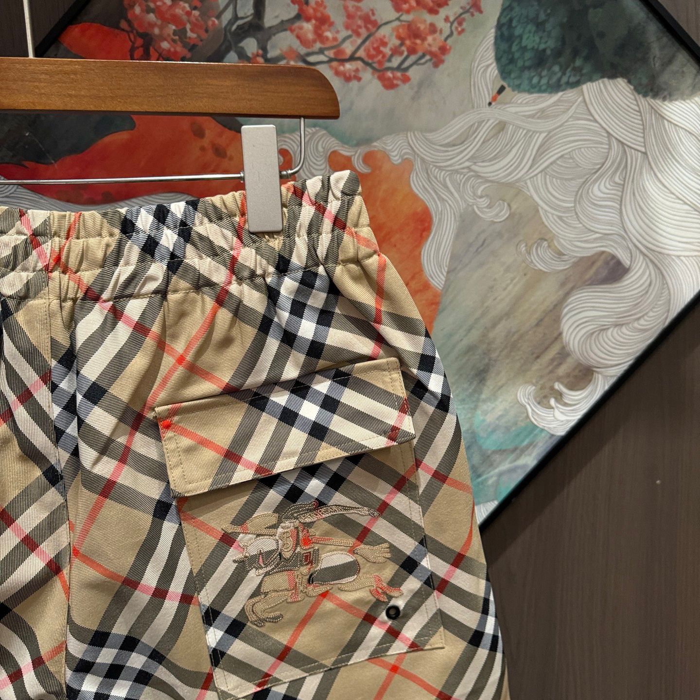 Beach pants summer quick drying shorts thin loose and casual large shorts 090102