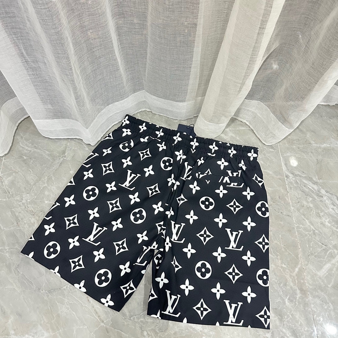 Beach pants summer quick drying shorts thin loose and casual large shorts 47