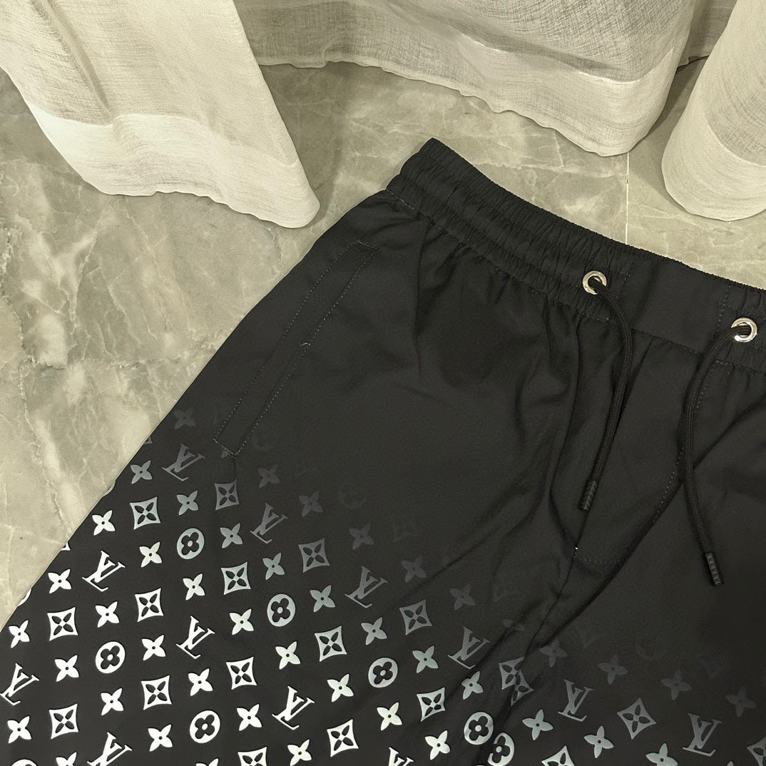 Beach pants summer quick drying shorts thin loose and casual large shorts 46