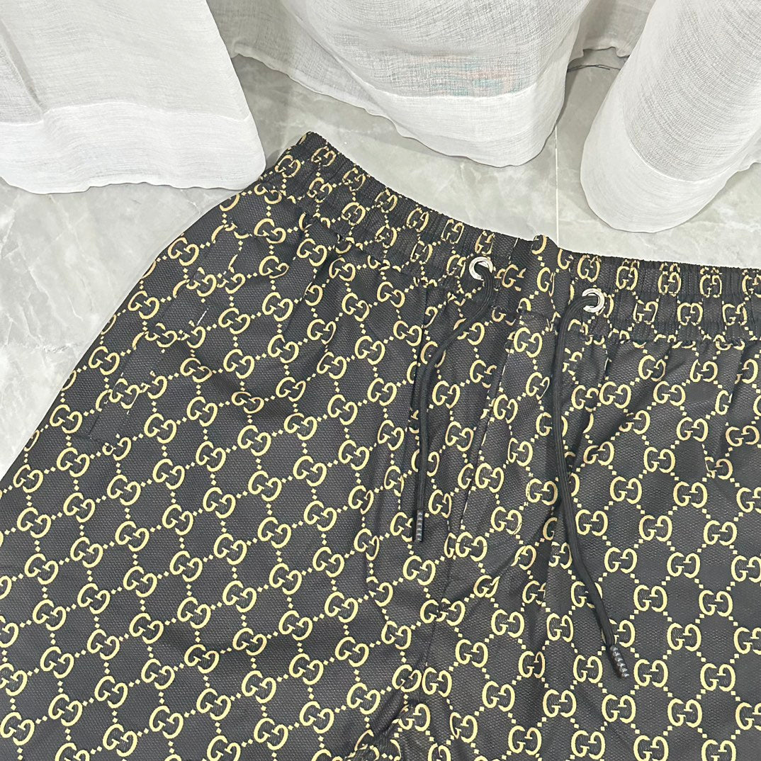 Beach pants summer quick drying shorts thin loose and casual large shorts 03