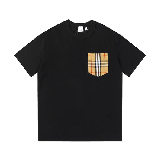 2 color Plaid fashion T-shirt 321