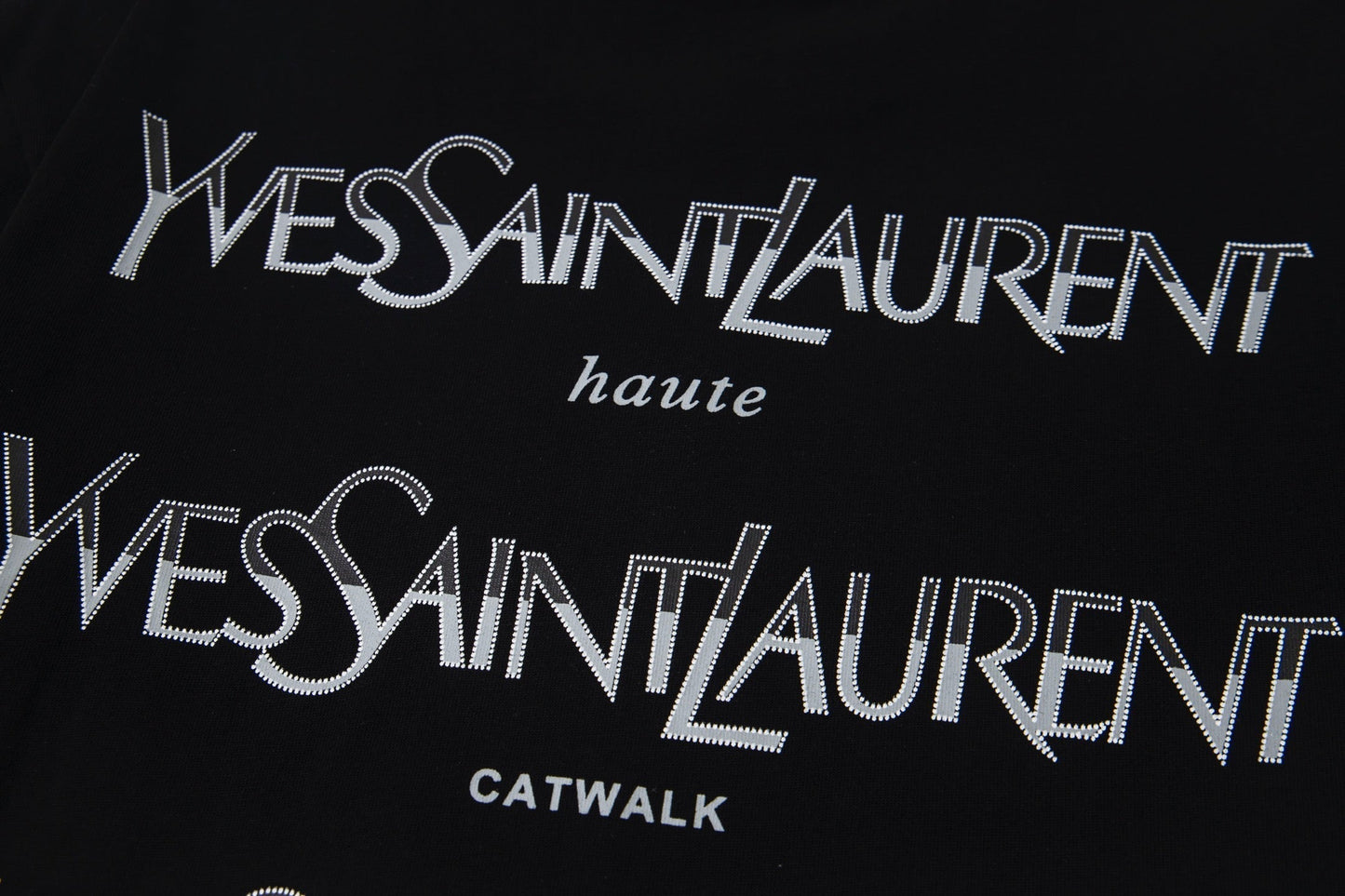 Embroidered cotton T-shirt