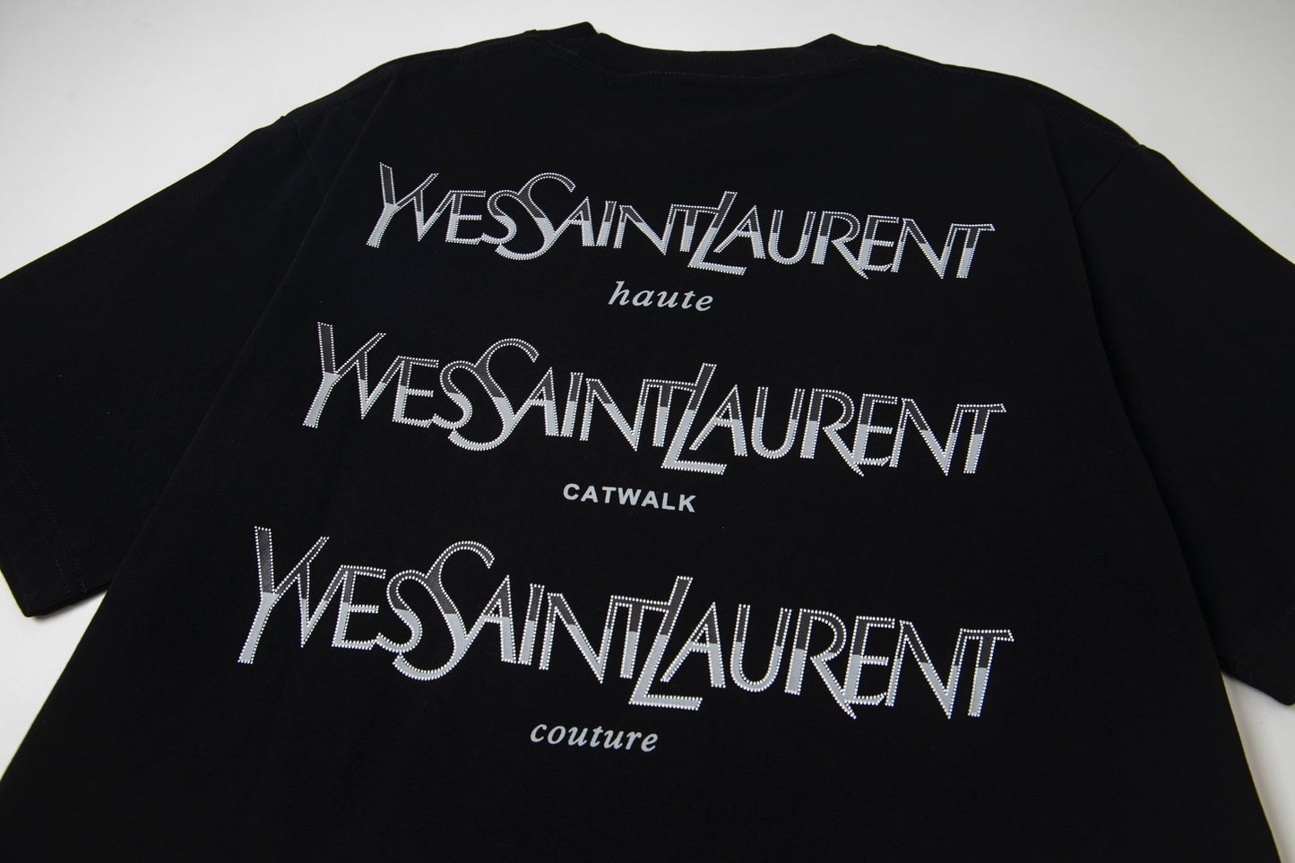 Embroidered cotton T-shirt